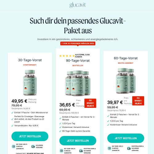 Glucavit - Diet