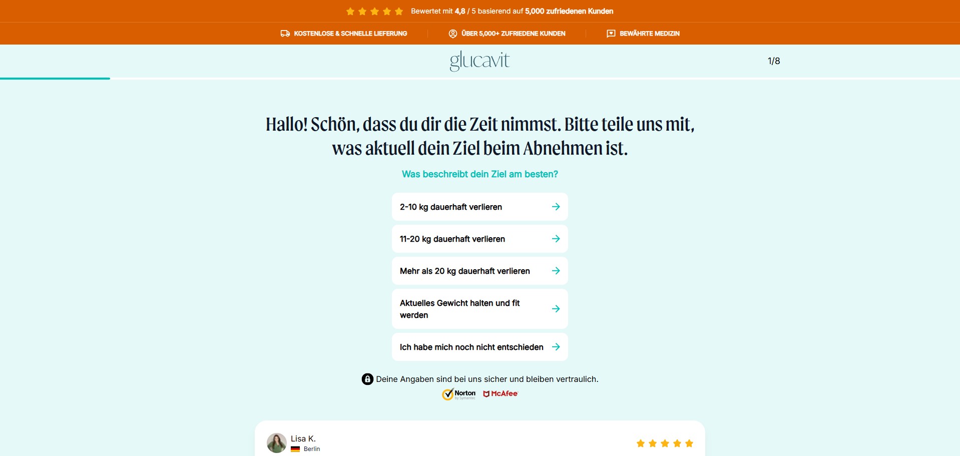 Glucavit Produkt