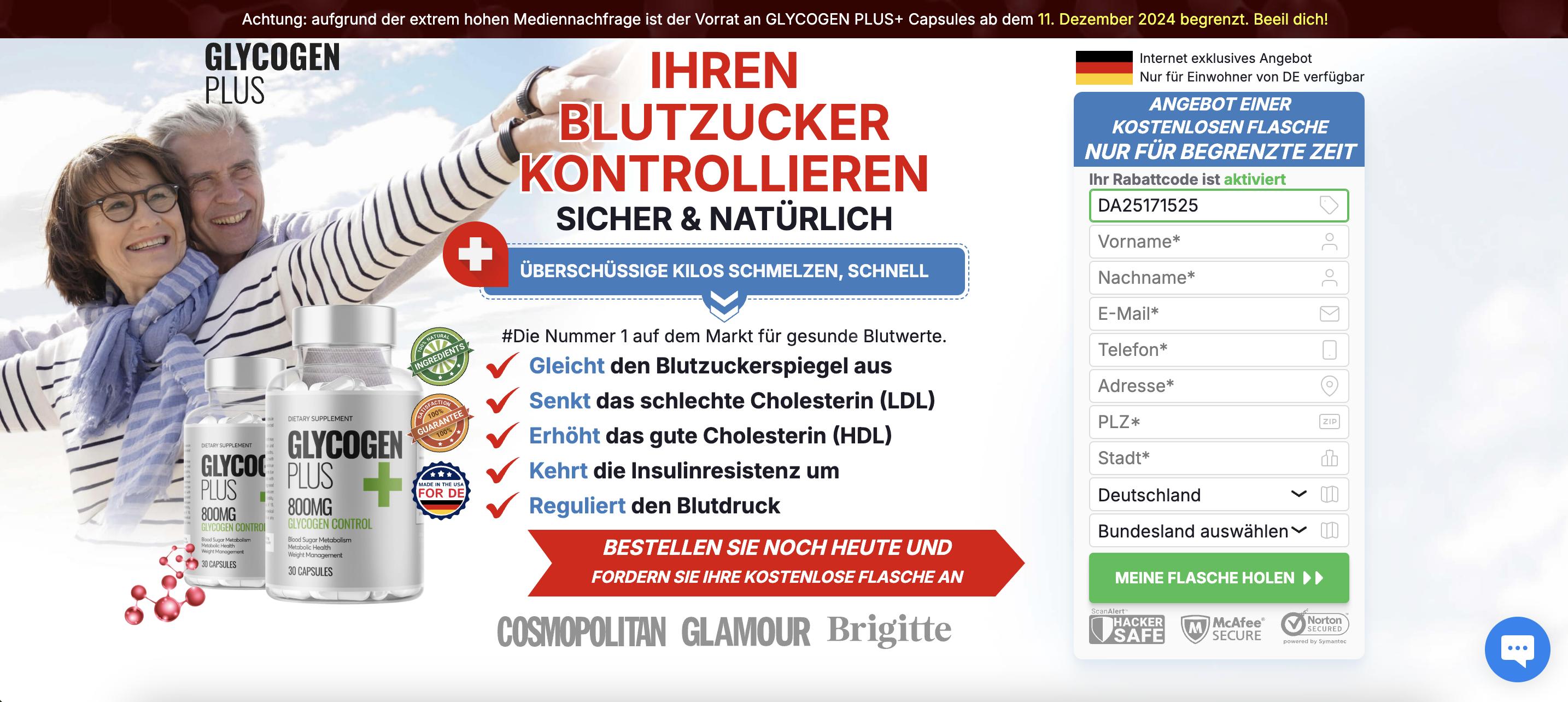 Glycogen Plus+
