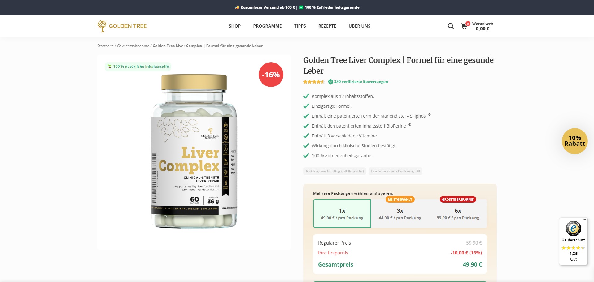 Golden Tree Liver Complex