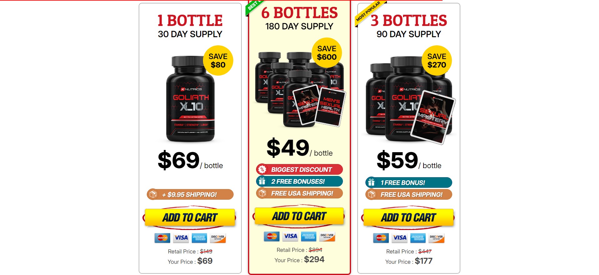 K Nutrics Goliath XL 10