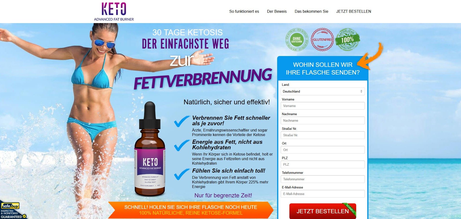 Keto Advanced Fat Burner Tincture