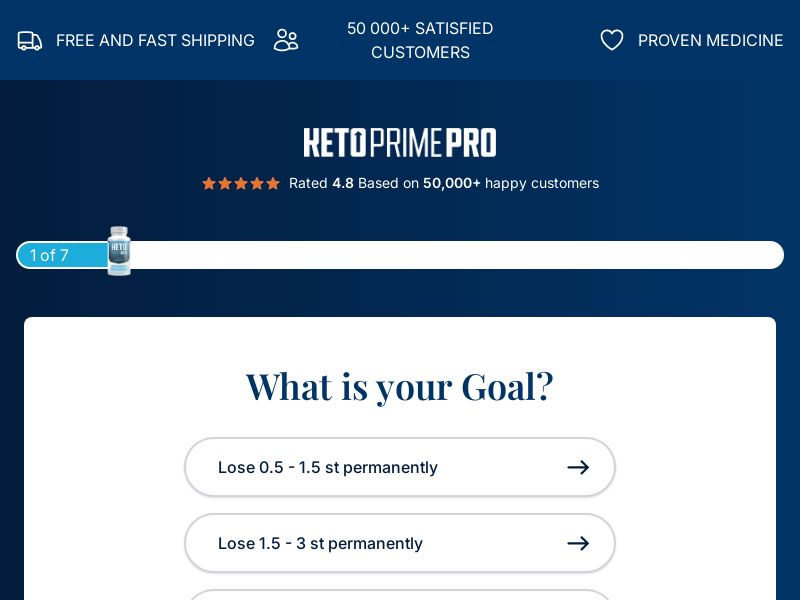Keto Prime Pro Produkt