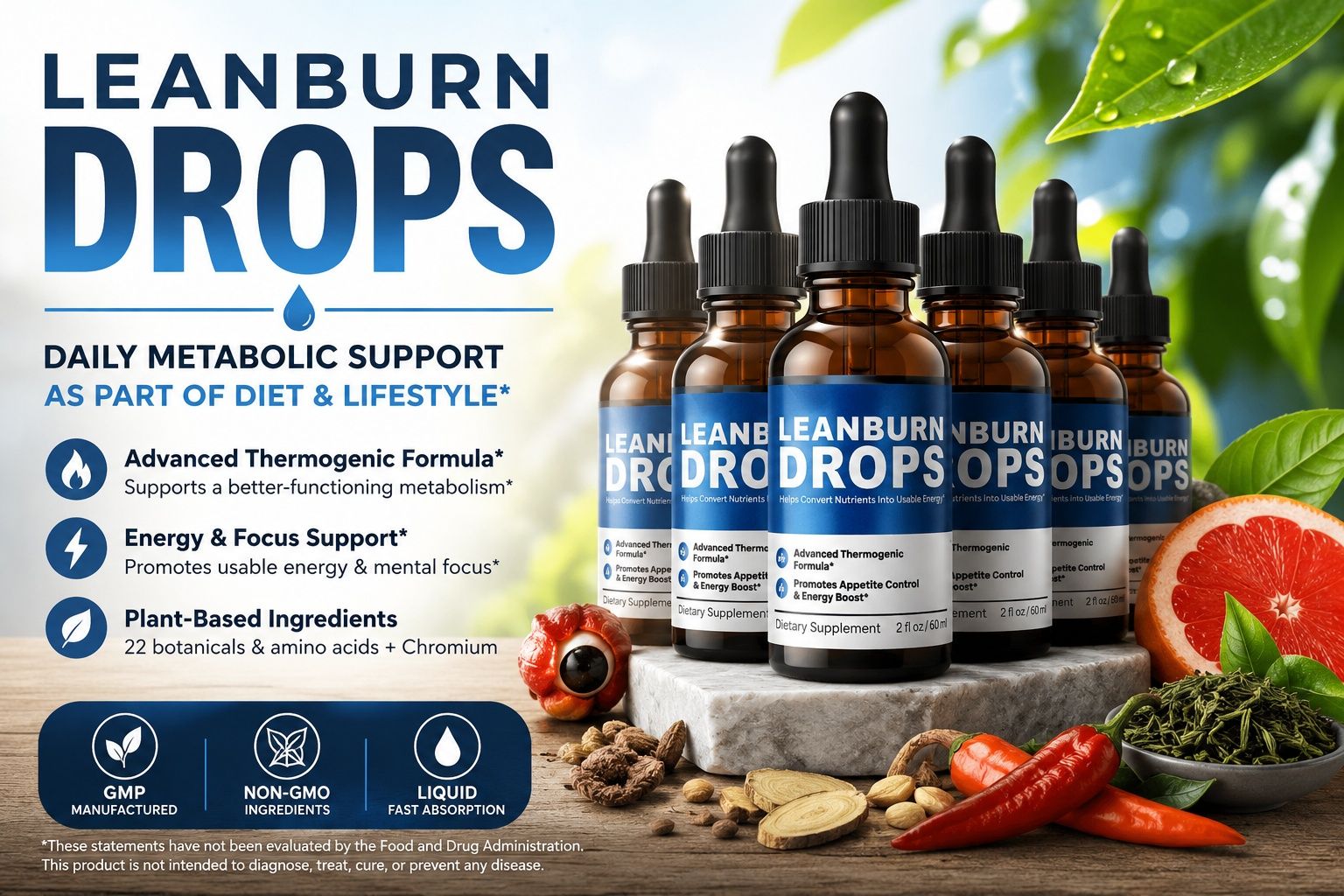 LeanBurn Drops Produkt