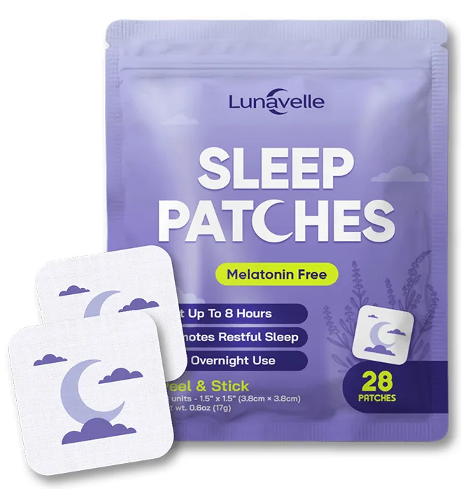 Lunavelle Sleep Patches – Natürliches Schlaftiefen-Pflaster ohne Melatonin für Erwachsene Produkt