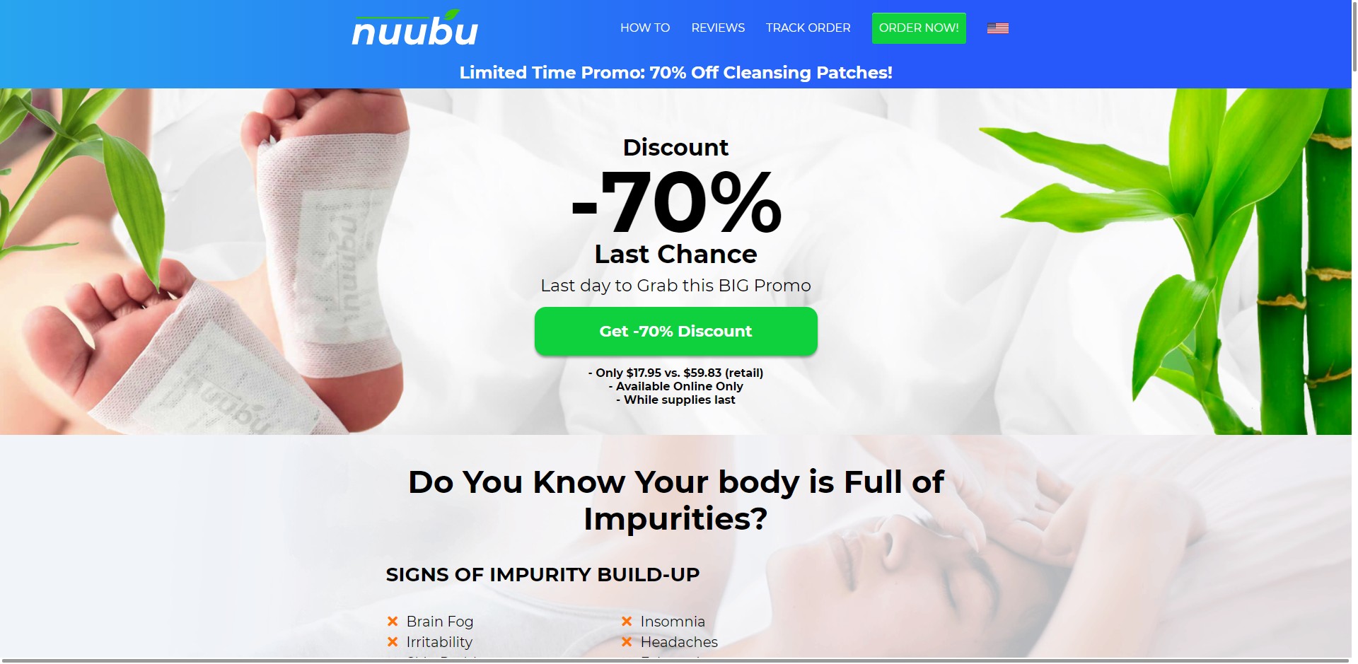 Nuubu Detox Foot Patch