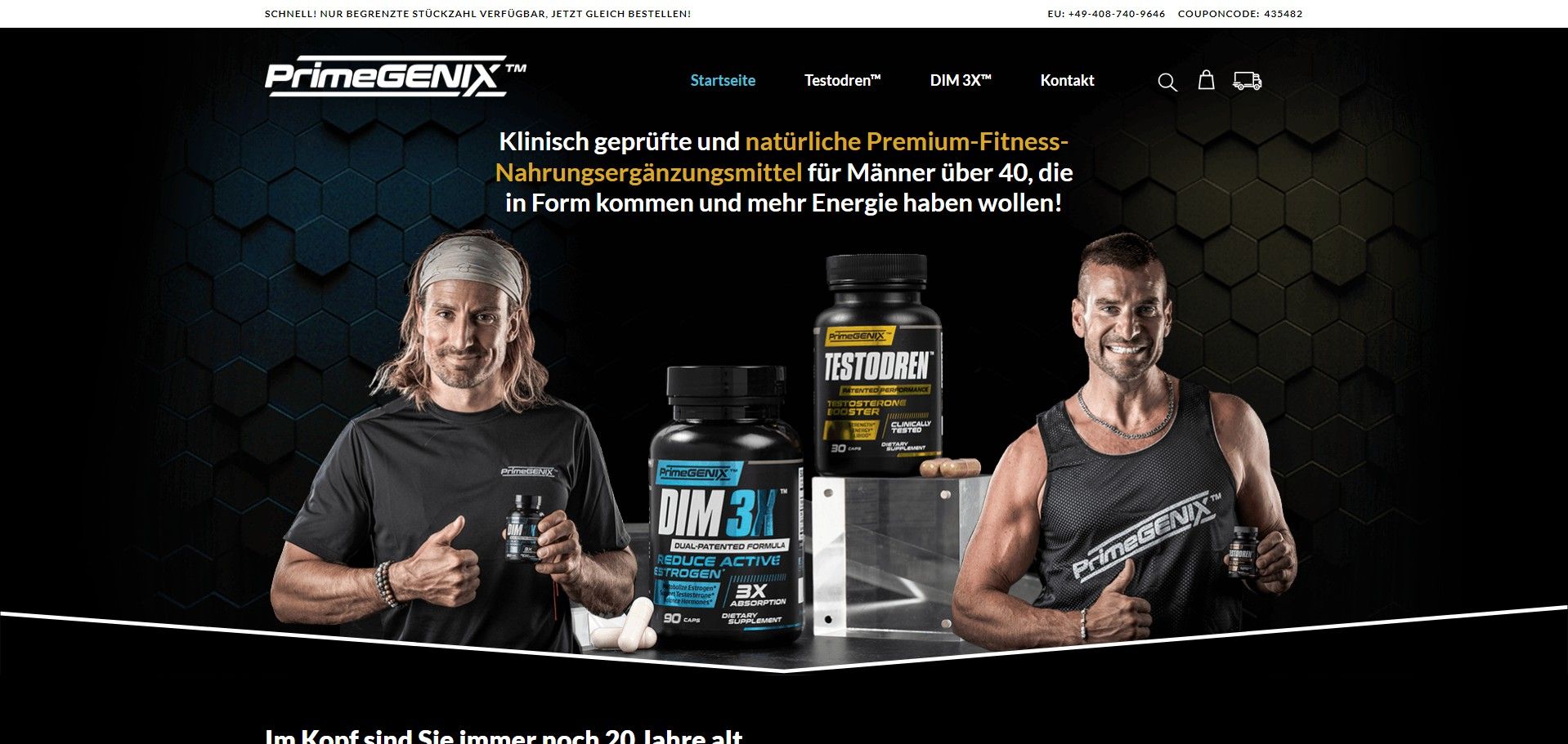 PrimeGenix DIM 3X & Testodren