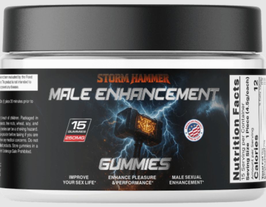 Storm Hammer Gummies Produkt