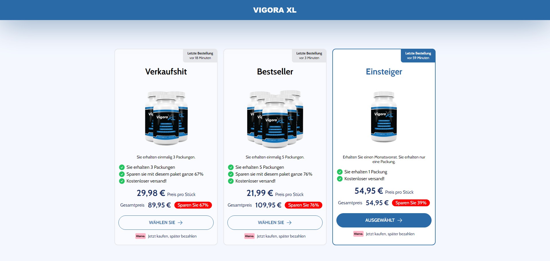 VigoraXL Produkt